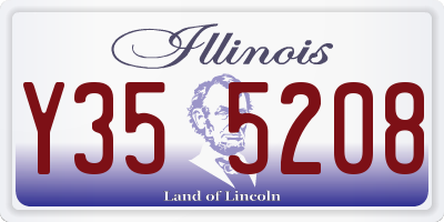 IL license plate Y355208