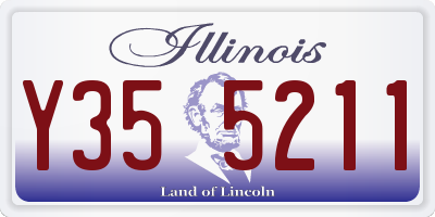 IL license plate Y355211