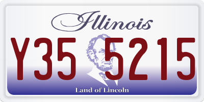 IL license plate Y355215