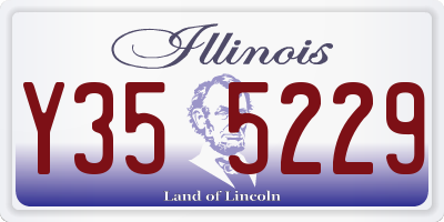 IL license plate Y355229