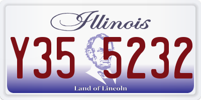 IL license plate Y355232