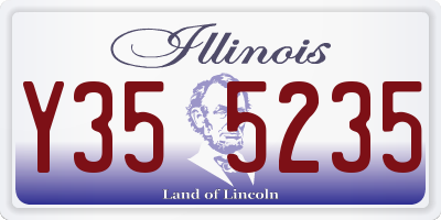 IL license plate Y355235