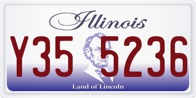 IL license plate Y355236