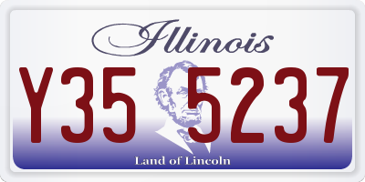 IL license plate Y355237