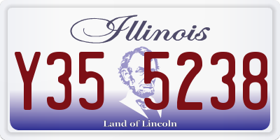 IL license plate Y355238