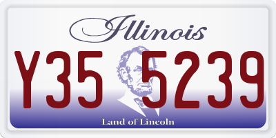 IL license plate Y355239