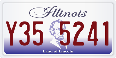 IL license plate Y355241