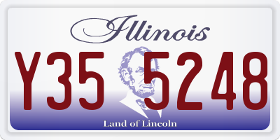 IL license plate Y355248