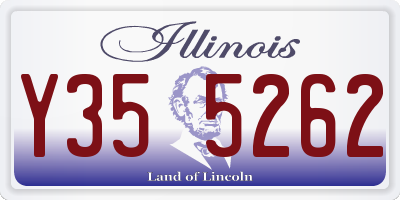 IL license plate Y355262