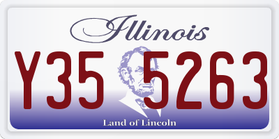 IL license plate Y355263