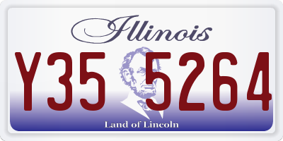 IL license plate Y355264