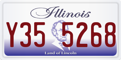 IL license plate Y355268