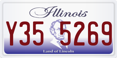 IL license plate Y355269
