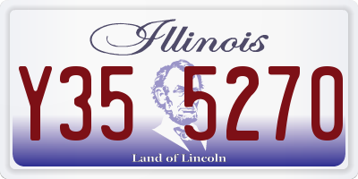 IL license plate Y355270