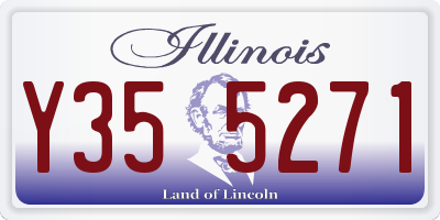 IL license plate Y355271