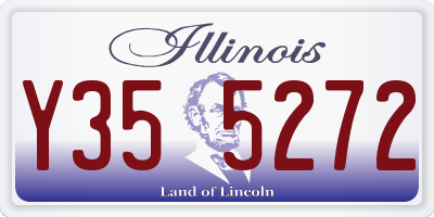 IL license plate Y355272
