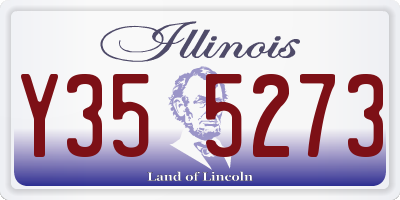 IL license plate Y355273
