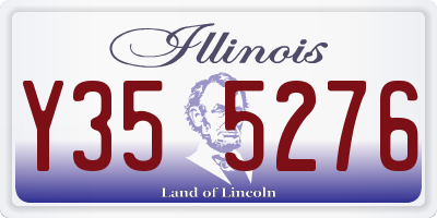 IL license plate Y355276
