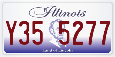 IL license plate Y355277