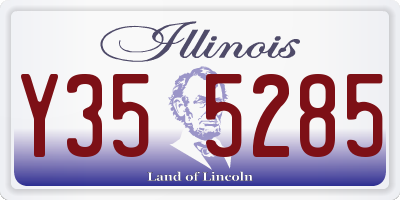 IL license plate Y355285