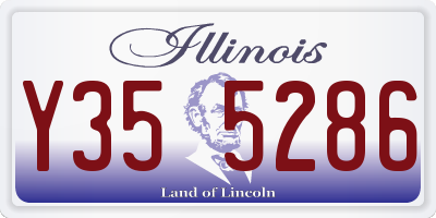 IL license plate Y355286