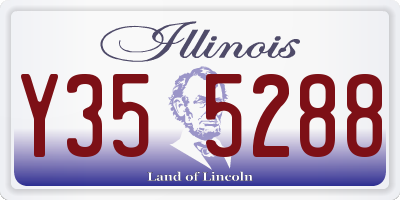 IL license plate Y355288