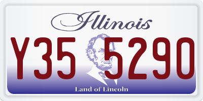 IL license plate Y355290