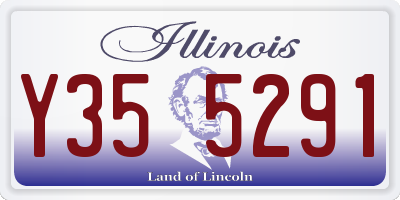 IL license plate Y355291