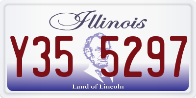 IL license plate Y355297