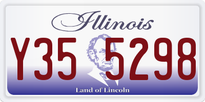 IL license plate Y355298