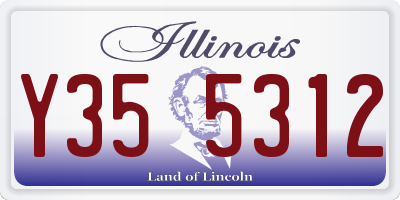 IL license plate Y355312