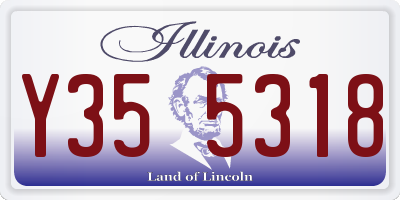 IL license plate Y355318