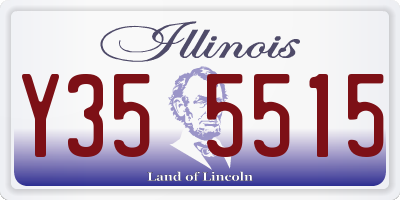IL license plate Y355515