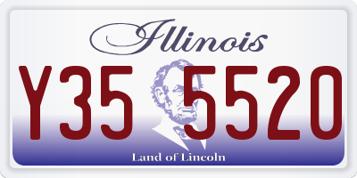 IL license plate Y355520