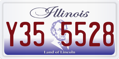 IL license plate Y355528