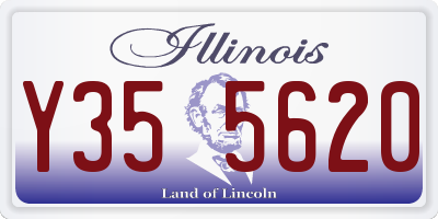 IL license plate Y355620