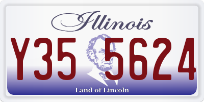 IL license plate Y355624