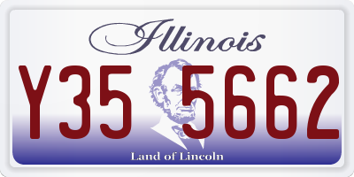 IL license plate Y355662