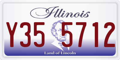 IL license plate Y355712