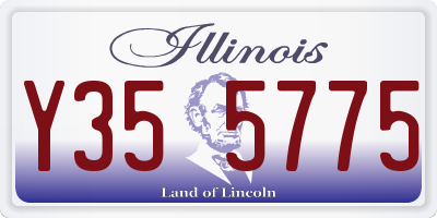 IL license plate Y355775
