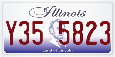 IL license plate Y355823