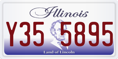 IL license plate Y355895