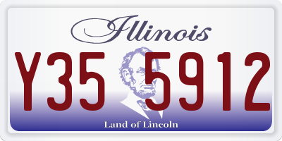 IL license plate Y355912