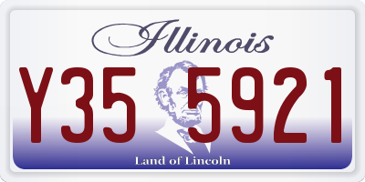 IL license plate Y355921