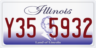 IL license plate Y355932