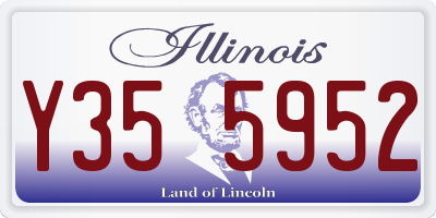 IL license plate Y355952