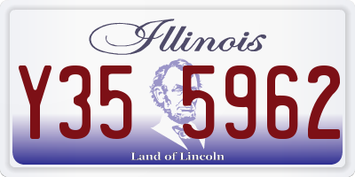 IL license plate Y355962