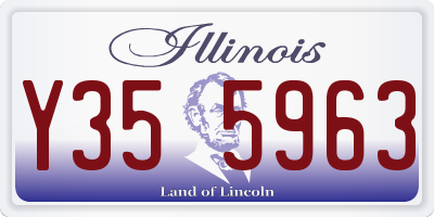 IL license plate Y355963
