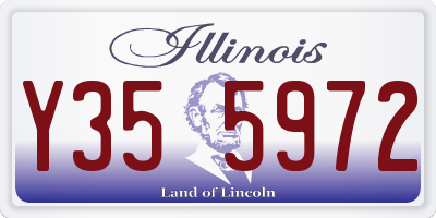 IL license plate Y355972