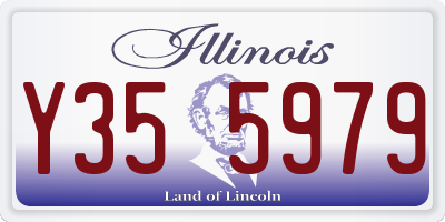IL license plate Y355979